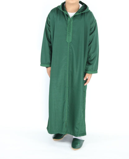 Djellaba Waldgrün
