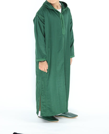 Djellaba Waldgrün