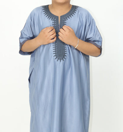 Gandoura Blau Grau !NEU!