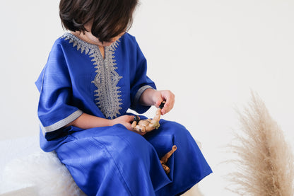Gandoura Saphirblau